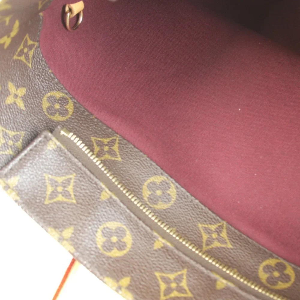 LOUIS VUITTON Brown Monogram Canvas Tote Bag - Picture 10 of 10